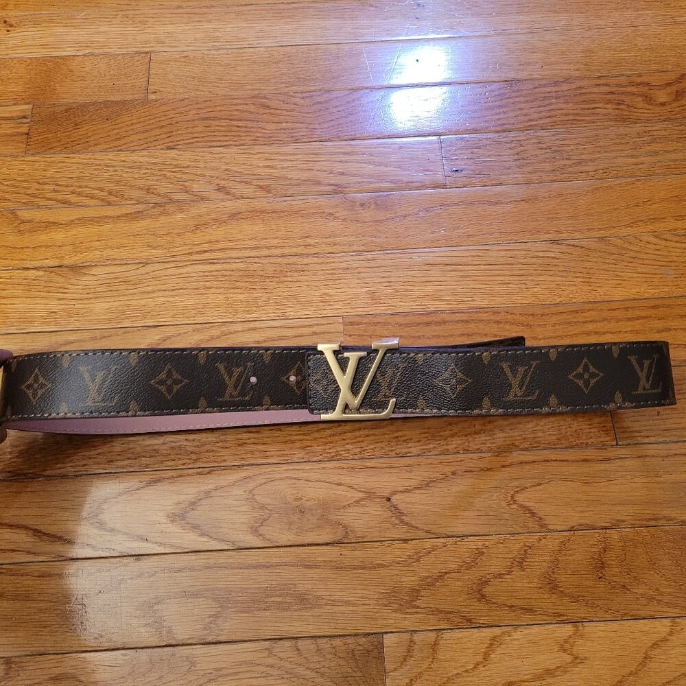 Louis Vuitton Monogram Canvas Belt